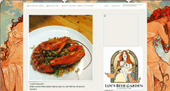 Desktop Screenshot of lousbeergarden.com