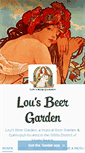 Mobile Screenshot of lousbeergarden.com